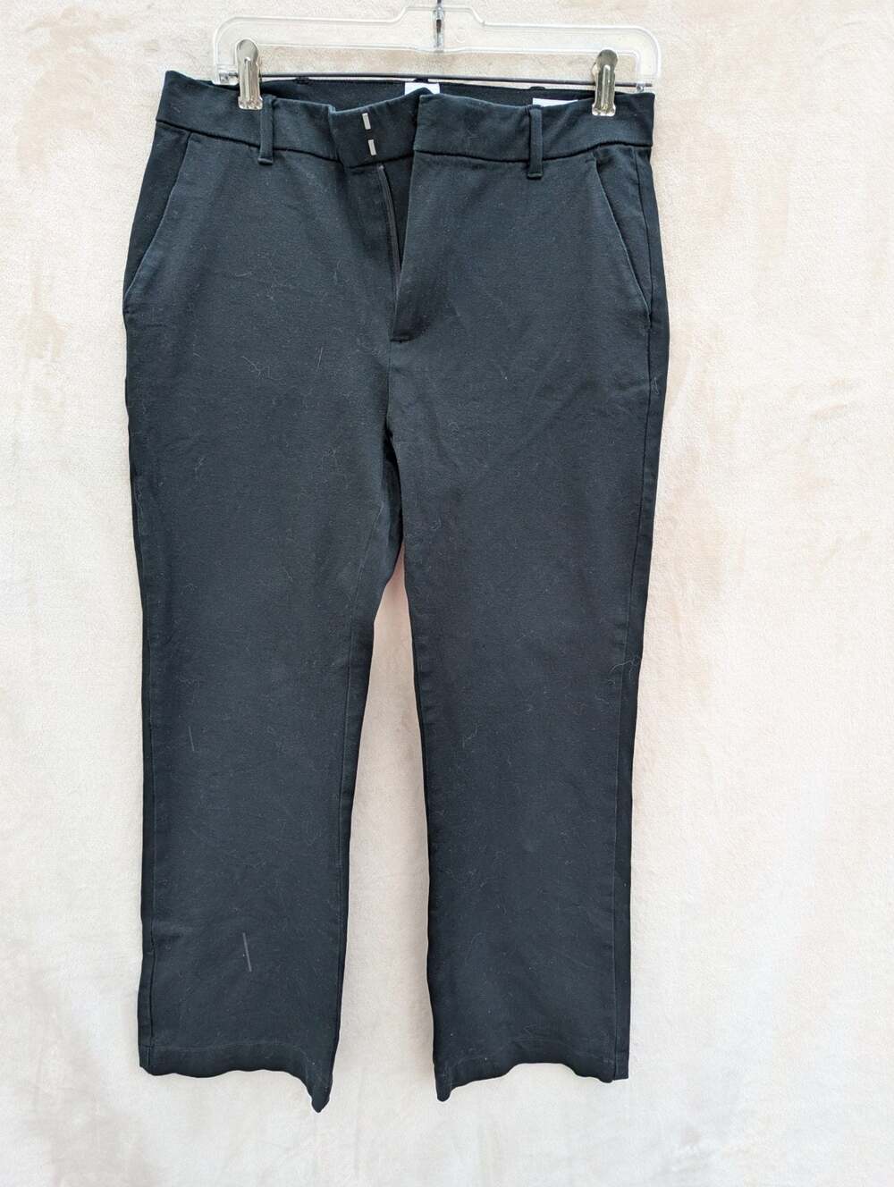 Gap High Rise Kick Fit Black Dress Pants